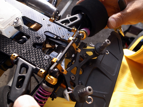 BEAT1RACING アルマイトサービス カラーイメージ見本